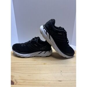 HOKA‎ ONE ONE Clifton 6 Men's Sneakers Black White Running Shoes Size 10